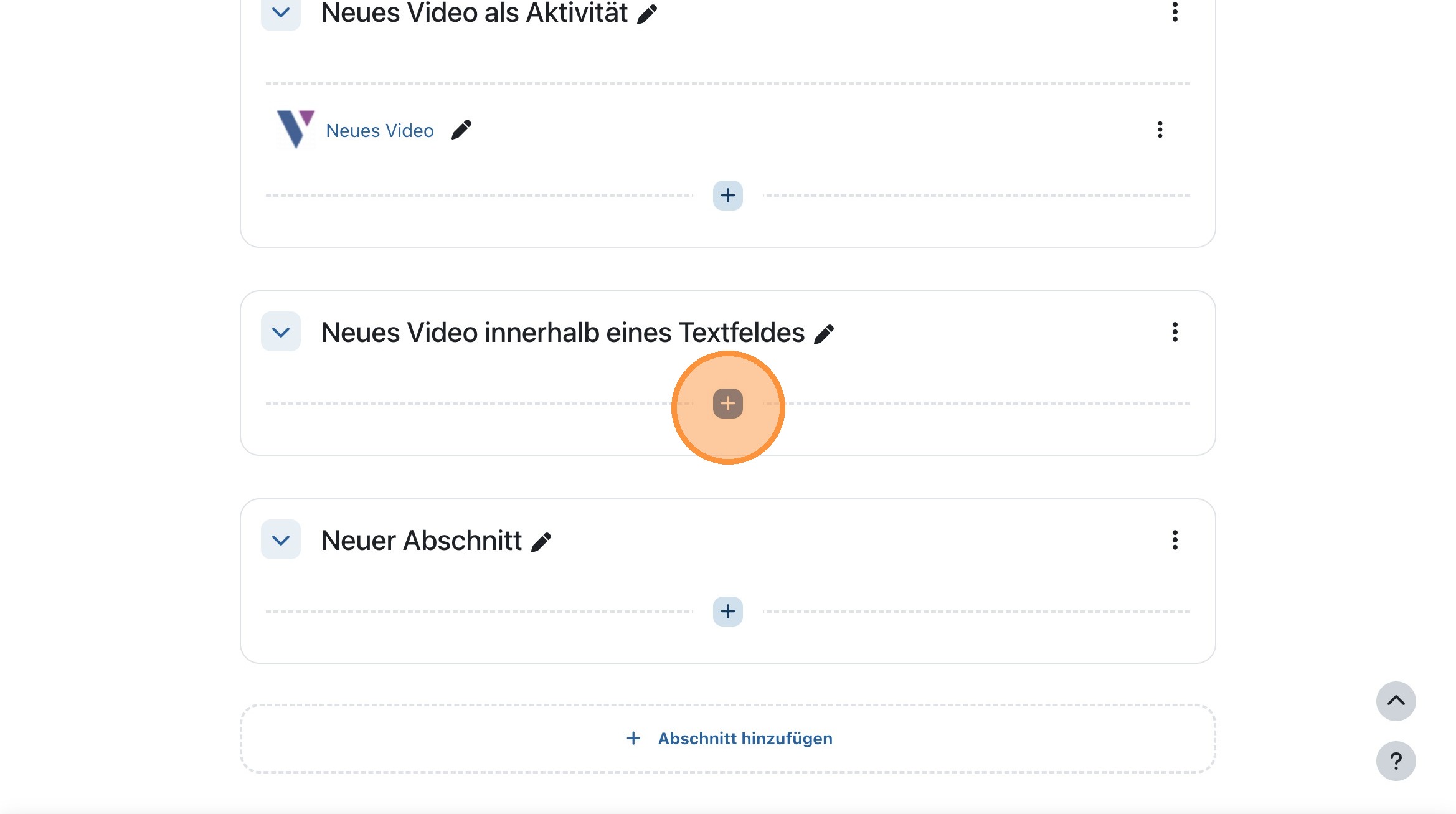 Text-/Medienfeld anlegen